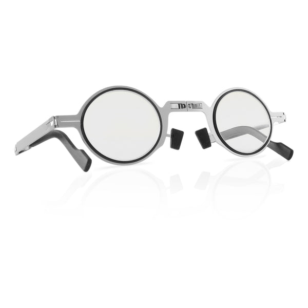 eames | smarte brille mit blaulichtfilter und runden fassungen