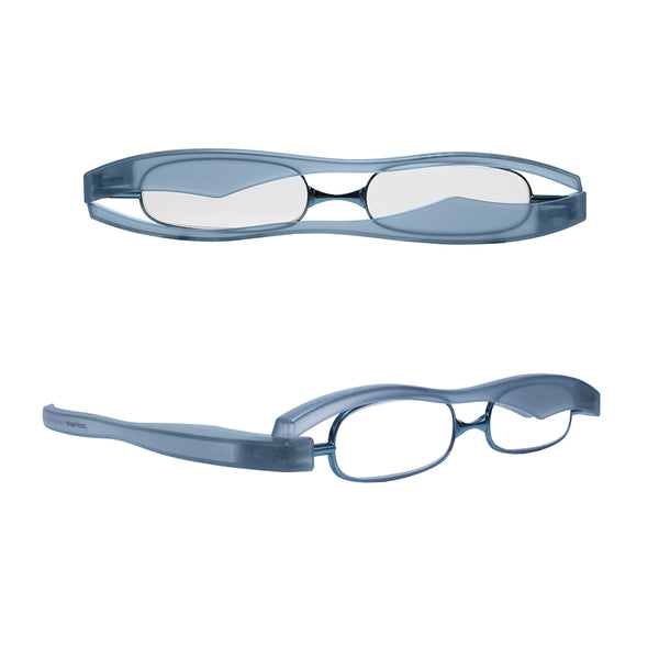 eye-pod | klappbare ultradünne lesebrille in blau