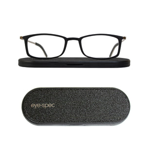 soho | stylische, leichte lesebrille mit ultraflachem etui