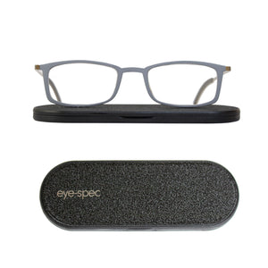soho | stylische, leichte lesebrille mit ultraflachem etui