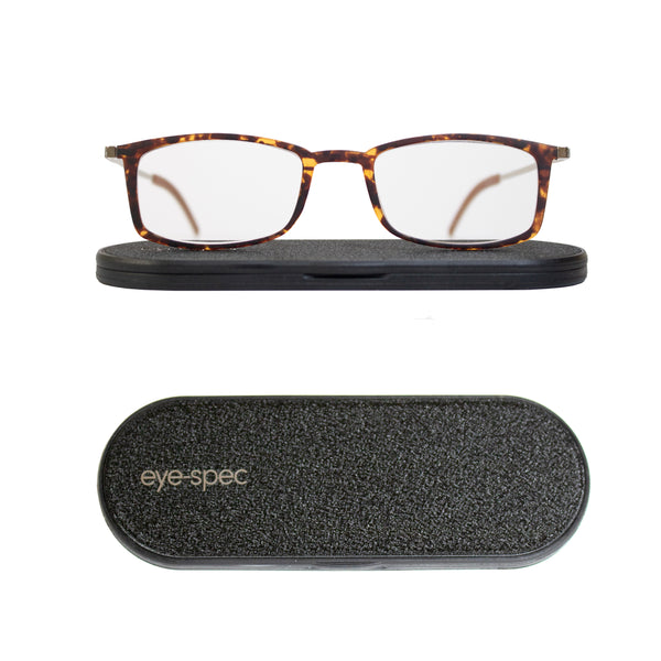 soho | stylische, leichte lesebrille mit ultraflachem etui